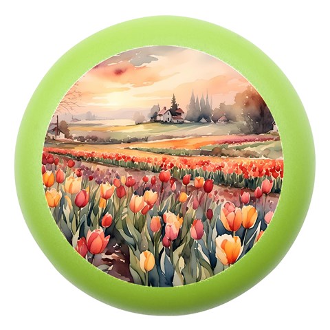 Tulips Field Tree Dento Box with Mirror from ArtsNow.com Front