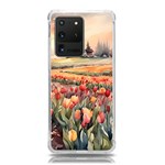Tulips Field Tree Samsung Galaxy S20 Ultra 6.9 Inch TPU UV Case