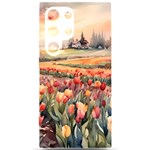 Tulips Field Tree Samsung Galaxy S24 Ultra 6.9 Inch Black TPU UV Case