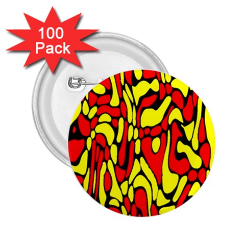 RBY 127 2.25  Buttons (100 pack)  from ArtsNow.com Front