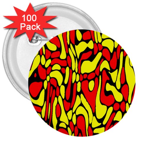 RBY 127 3  Buttons (100 pack)  from ArtsNow.com Front