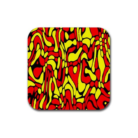 RBY 127 Rubber Coaster (Square) from ArtsNow.com Front