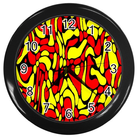 RBY 127 Wall Clock (Black) from ArtsNow.com Front