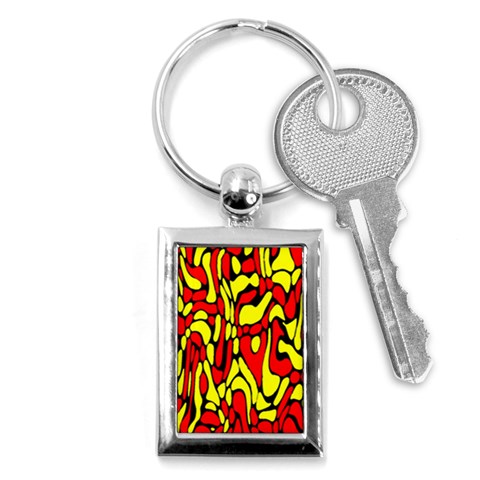 RBY 127 Key Chain (Rectangle) from ArtsNow.com Front
