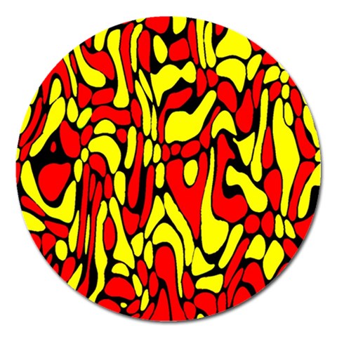 RBY 127 Magnet 5  (Round) from ArtsNow.com Front