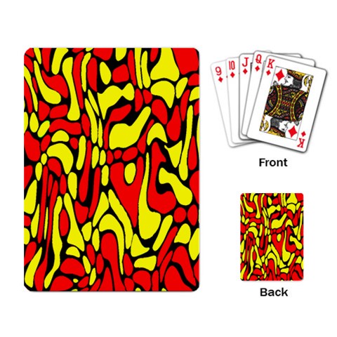 RBY 127 Playing Cards Single Design (Rectangle) from ArtsNow.com Back