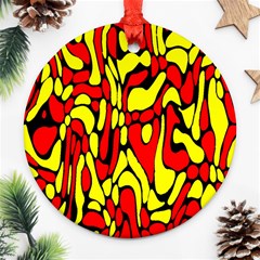 RBY 127 Round Ornament (Two Sides) from ArtsNow.com Back