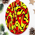 RBY 127 Oval Ornament (Two Sides)