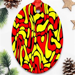 RBY 127 Oval Ornament (Two Sides) from ArtsNow.com Back