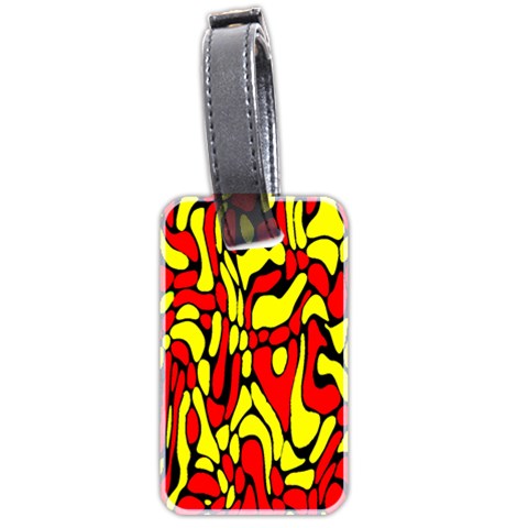 RBY 127 Luggage Tag (two sides) from ArtsNow.com Front