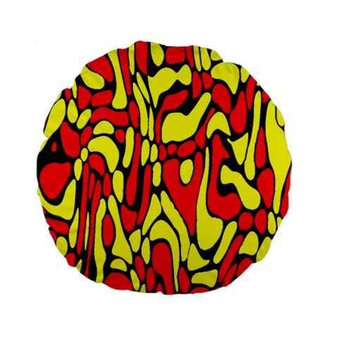 RBY 127 Standard 15  Premium Round Cushions from ArtsNow.com Back