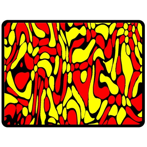 RBY 127 80  x 56  Two Sides Fleece Blanket (Large) from ArtsNow.com 80 x60  Blanket Back