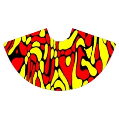 RBY 127 Women s Crop Top Pleated Skater Rave Skirt from ArtsNow.com Skirt Back