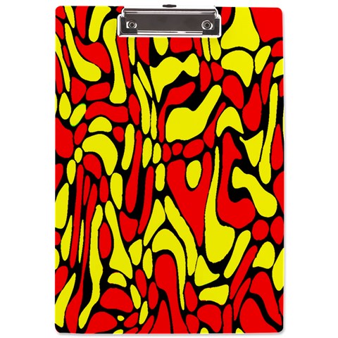 RBY 127 A4 Acrylic Clipboard from ArtsNow.com Front