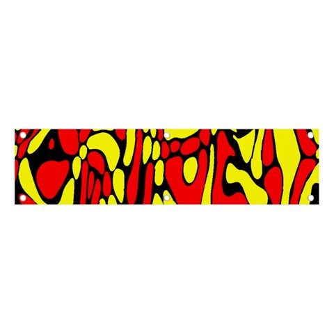 RBY 127 Banner and Sign 4  x 1  from ArtsNow.com Front