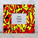 RBY 127 White Wall Photo Frame 5  x 7 