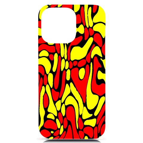 RBY 127 iPhone 14 Pro Max Black UV Print PC Hardshell Case from ArtsNow.com Front
