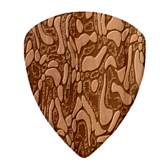 RBY 127 Guitar Shape Wood Guitar Pick Holder Case And Picks Set from ArtsNow.com Pick