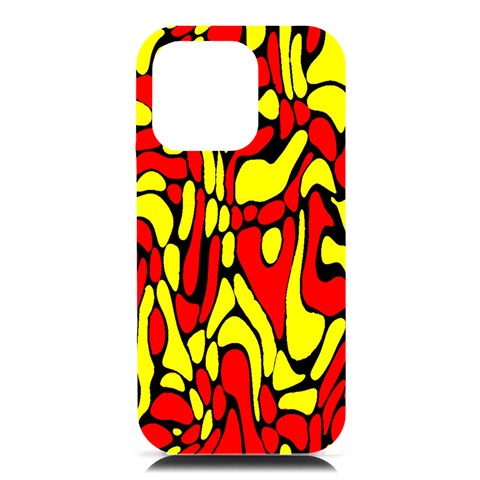 RBY 127 iPhone 16 Pro Max Black UV Print PC Hardshell Case from ArtsNow.com Front