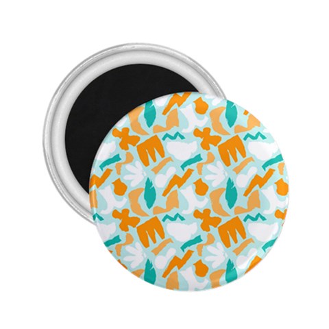 Design Pattern Seamless Tropical 2.25  Magnets from ArtsNow.com Front