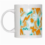 Design Pattern Seamless Tropical White Mug