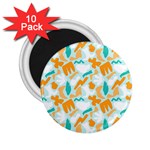 Design Pattern Seamless Tropical 2.25  Magnets (10 pack) 