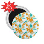 Design Pattern Seamless Tropical 2.25  Magnets (100 pack) 