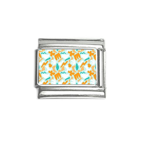 Design Pattern Seamless Tropical Italian Charm (9mm) from ArtsNow.com Front