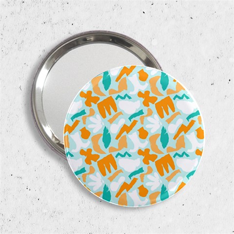 Design Pattern Seamless Tropical 2.25  Handbag Mirrors from ArtsNow.com Front