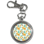 Design Pattern Seamless Tropical Key Chain Watches