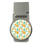 Design Pattern Seamless Tropical Money Clips (Round) 