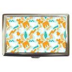 Design Pattern Seamless Tropical Cigarette Money Case