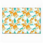 Design Pattern Seamless Tropical Postcard 4 x 6  (Pkg of 10)