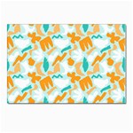 Design Pattern Seamless Tropical Postcards 5  x 7  (Pkg of 10)