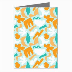 Design Pattern Seamless Tropical Greeting Card from ArtsNow.com Left