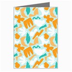 Design Pattern Seamless Tropical Greeting Card