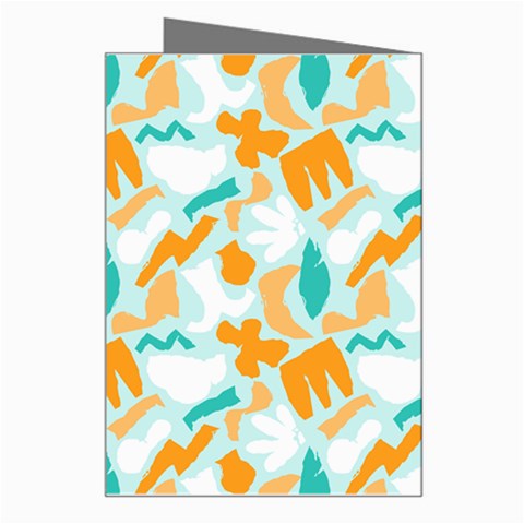 Design Pattern Seamless Tropical Greeting Card from ArtsNow.com Right