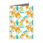 Design Pattern Seamless Tropical Mini Greeting Card