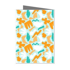 Design Pattern Seamless Tropical Mini Greeting Cards (Pkg of 8) from ArtsNow.com Left
