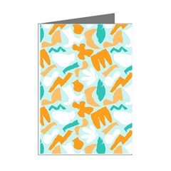 Design Pattern Seamless Tropical Mini Greeting Cards (Pkg of 8) from ArtsNow.com Right