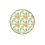 Design Pattern Seamless Tropical Hat Clip Ball Marker