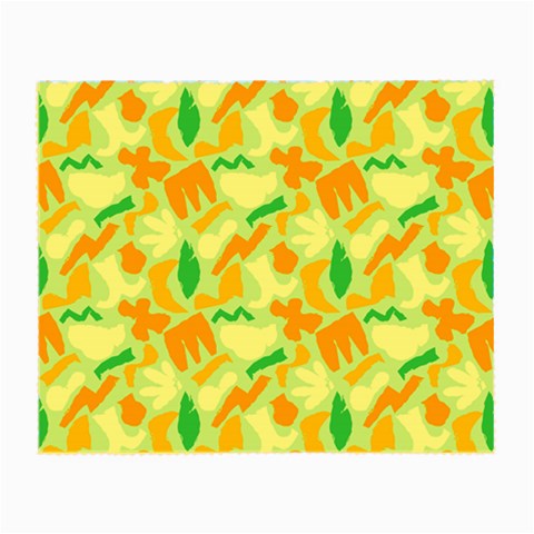 Design Pattern Seamless Tropical Small Glasses Cloth from ArtsNow.com Front