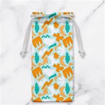 Design Pattern Seamless Tropical Jewelry Bag