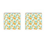 Design Pattern Seamless Tropical Cufflinks (Square)