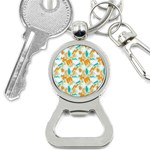 Design Pattern Seamless Tropical Bottle Opener Key Chain