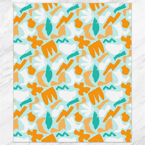 Design Pattern Seamless Tropical Canvas 8  x 10  from ArtsNow.com 8.15 x9.66  Canvas - 1