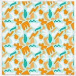 Design Pattern Seamless Tropical Canvas 12  x 12 