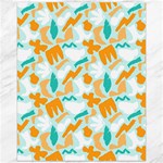Design Pattern Seamless Tropical Canvas 16  x 20 