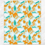 Design Pattern Seamless Tropical Canvas 20  x 24 