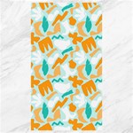 Design Pattern Seamless Tropical Canvas 40  x 72 